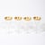 Metal Set of 12 Mid-Century Modernist Gilt Rimmed Water Glasses by Dorothy Thorpe For Sale - Image 7 of 15