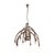 Mid-Century Modern Suspension Chandelier attributed to Goffredo Reggiani, 1970s For Sale - Image 3 of 13