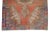 Distressed Low Pile Turkish Rug Vintage Area Rug - 4'3" X 7'10" For Sale - Image 9 of 15