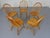 Brown Danish Pine Chairs an Armchairs by Erik Ole Jørgensen for Tarm Stole Møbelfabrik, 1960s, Set of 5 For Sale - Image 8 of 18