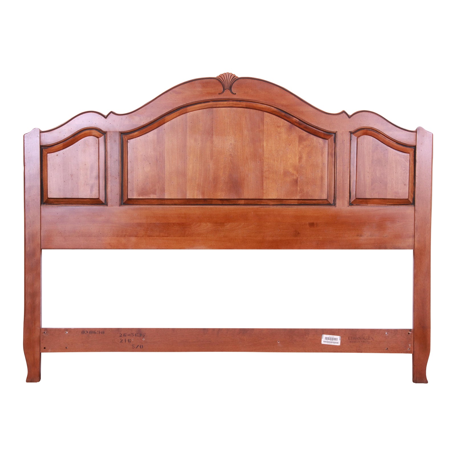 Ethan Allen French Provincial Carved Maple Queen Size Headboard Chairish