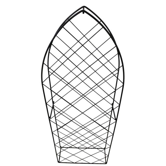Mid 20th Century Mid Century Modern Cathedral Form Wire Wine Rack For Sale In New York - Image 6 of 13