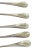 Early 20th Century Early 20th Century Set 10 Hotel Metropole Silver Plate Long Spoons by Wiskemann of Belgium For Sale - Image 5 of 8