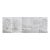 Monochrome Safari Hand-Painted Panoramic Wallpaper, 5-Panel Set For Sale