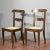 Set of Italian Walnut Chairs For Sale - Image 5 of 9