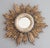 Wood Vintage French Rustic Giltwood Sunburst Mirror For Sale - Image 7 of 7