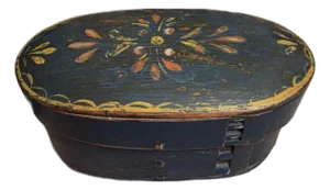 19th Century European Art Bentwood Pantry Box