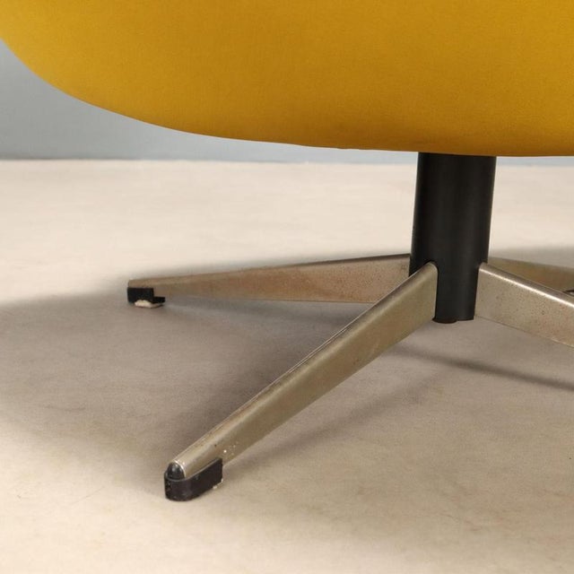 Metal Swivel Armchairs by Carl Eric Klote for Overman MFG, Set of 2 For Sale - Image 7 of 11