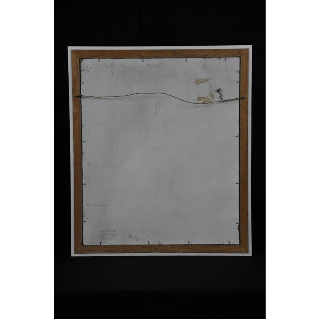 Meryl Watts, Enigma, Oil Painting, 1965, Framed For Sale - Image 4 of 18