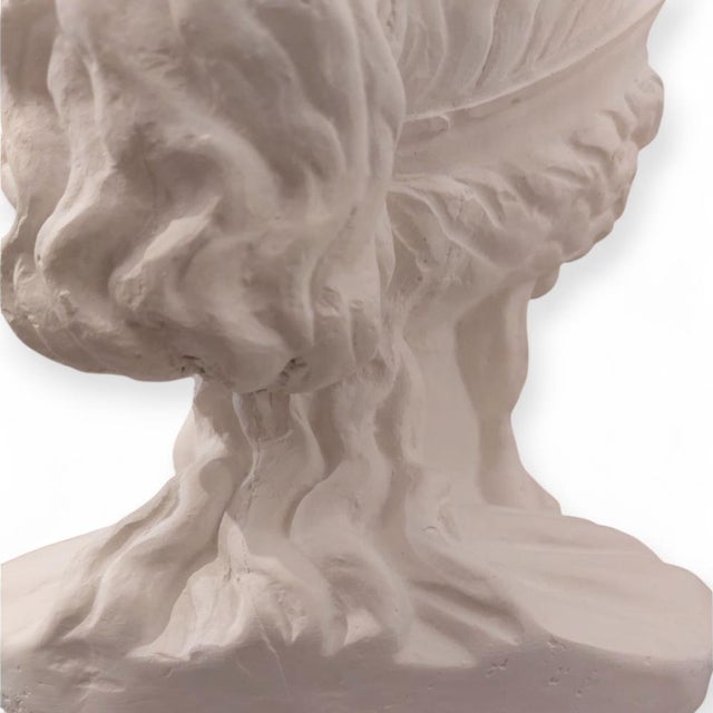 Sculpture Materials Roman Plaster Bust of the Goddess Juno For Sale - Image 7 of 11