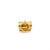 Modern Vintage 18k Yellow Gold Whistle Charm, Pendant For Sale - Image 3 of 10