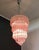 Murano Glass Chandelier with 112 Pink Quadriedri, 1990s For Sale - Image 10 of 18