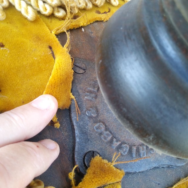 Antique Victorian Tonk Piano or Organ Stool Chicago & New York For Sale - Image 12 of 17