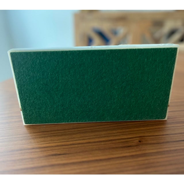 Vanilla 1950s Parker Pen Pedrara Onyx Desk Pen Set For Sale - Image 8 of 9