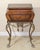 Rare 1980s Maitland Smith Vintage Gilt Steel Rope Vanity Table - French Style With Tassel End Legs and Lift-Top Storage For Sale In Las Vegas - Image 6 of 17