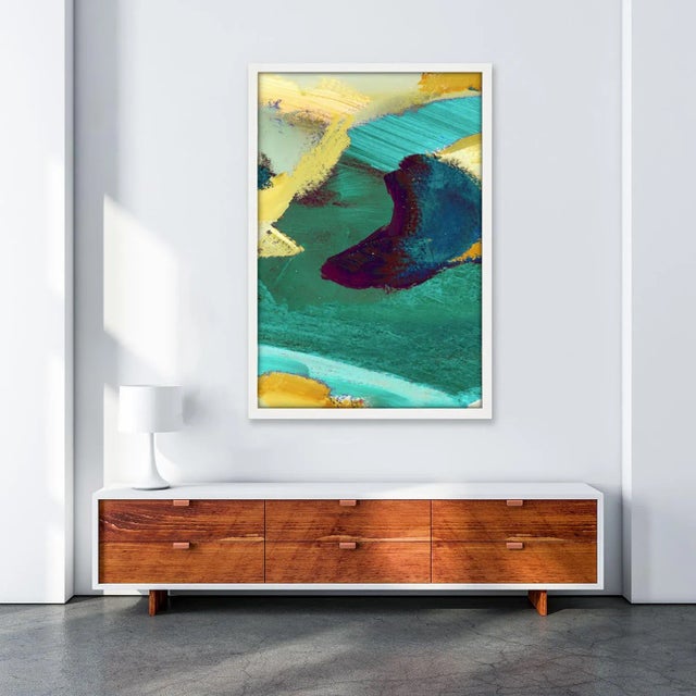 DESCRIPTION: Summer Whirlpool by ZBC House, Unframed Art Print Under the surface of this crystal pool are rocks so smooth...