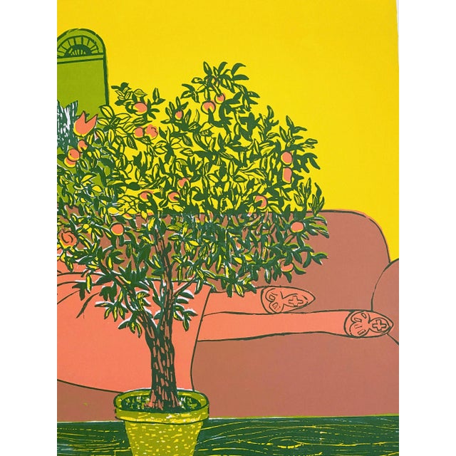 Vintage 1960's Mid Century Modern " Reclining Woman " Lmtd Edtn Signed Original Fine Art Silkscreen Print For Sale - Image 10 of 13