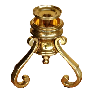 Heavy Castilian Imports Solid Brass Votive Candle Holder