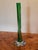 Glass Exquisite Vintage Twist Stem French Vase Art Glass Flower Sleeve Circa 1950's For Sale - Image 7 of 12