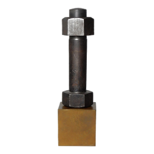 Architectural Nut & Bolt Sculpture Industrial Bauhaus Iron Art