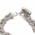 14k White Gold 9.5 Ct Natural Diamond Infinity Bracelet, 8 In For Sale - Image 4 of 6