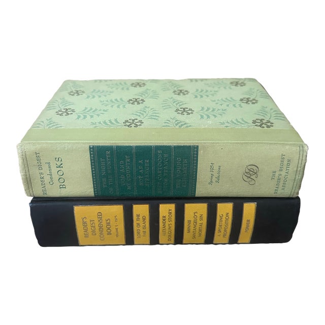 Mid-Century Reader’s Digest Condensed Books (1950s) — A Pair For Sale