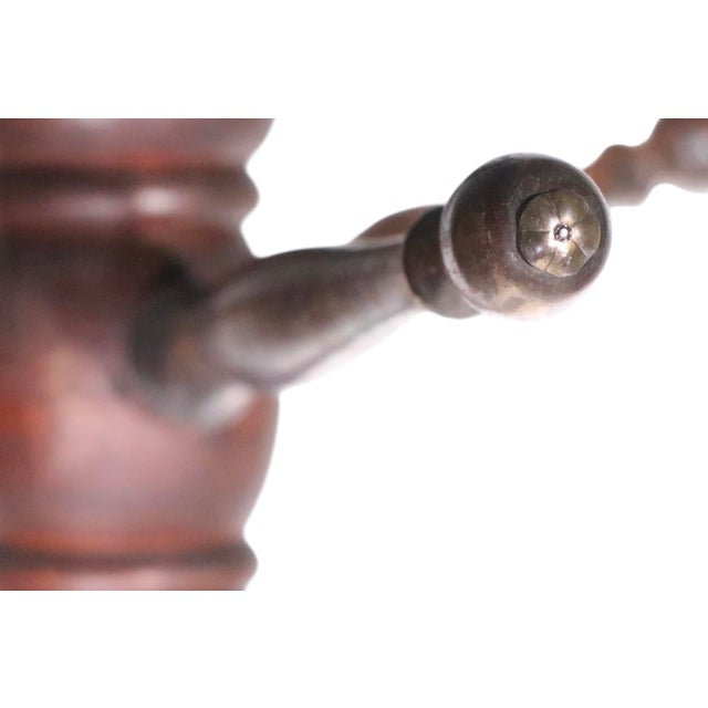 Turn of the Century Oak Victorian Arts and Crafts Coat Tree Rack Stand C. 1890/1920 For Sale - Image 13 of 13