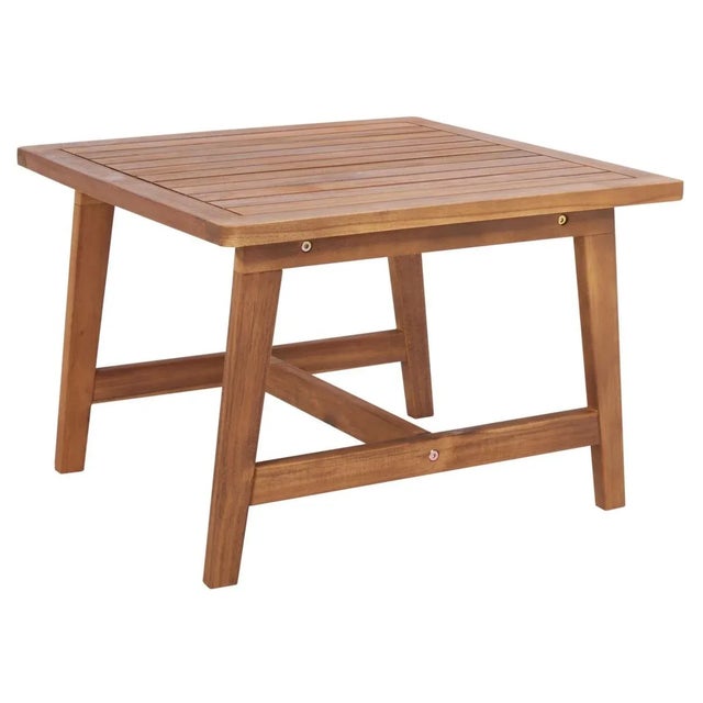 Contemporary Darryl 5 Piece Living Set - Natural/Black For Sale - Image 3 of 10