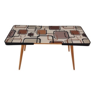 Vintage Table in Ash, 1970s For Sale