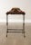 1920s 1920s Art Deco Period Wrought Iron & Brass X Base Bench For Sale - Image 5 of 13