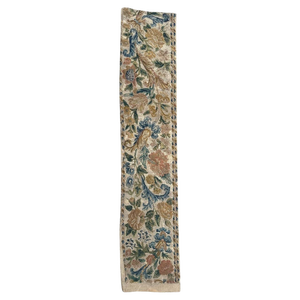18th Century French Needlepoint Fragment Tapestry