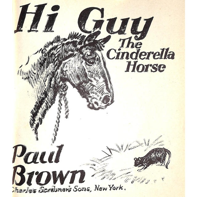 Original 1944 Pencil Drawing From Hi, Guy! The Cinderella Horse by Paul Brown 21 For Sale In New York - Image 6 of 6