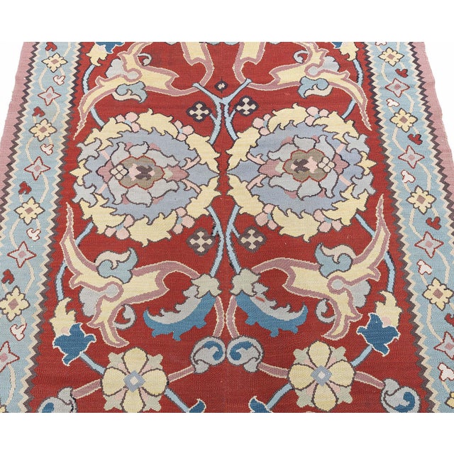 Traditional Traditional Bessarabian Hand-Knotted Wool Runner Doris Leslie Blau For Sale - Image 3 of 8
