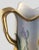 Early 20th Century Large Austrian Hand Painted Irises Gilded Two Handle Vase Signed For Sale - Image 4 of 10