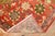 Red Antique Persian Sultanabad Sampler 19th Century Rug - 4'9" x 5'8" For Sale - Image 8 of 12