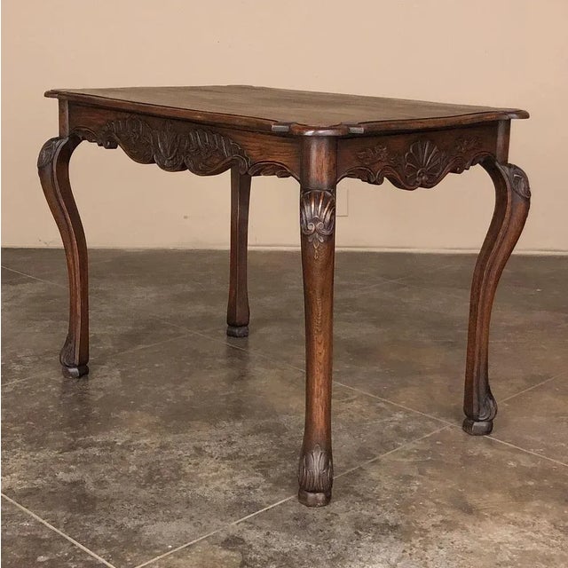 Wood 19th Century Country French End Table For Sale - Image 7 of 12