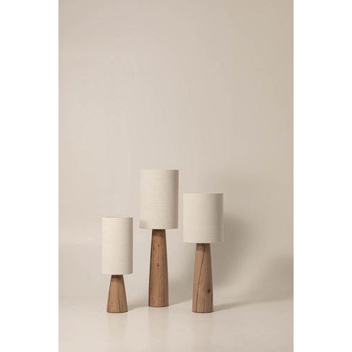 Guma fl4m lamp by jeroen de ruddere dimensions: d 33 x h 100 cm cord lenght: 175 cm dimmable: yes materials: oak brutal...