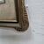 1930s Art Deco Wood Picture Frame, Gold Polychrome Floral Crest, 8x10 For Sale - Image 11 of 14
