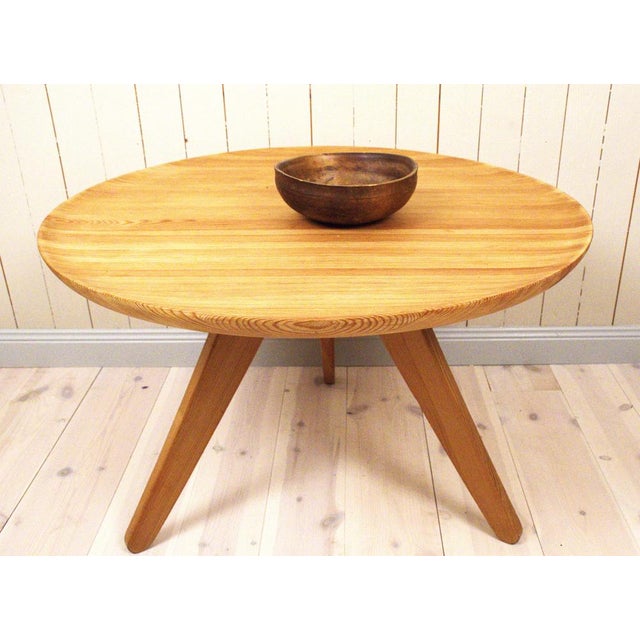 Swedish Handcarved Birchwood Bowl For Sale - Image 3 of 15