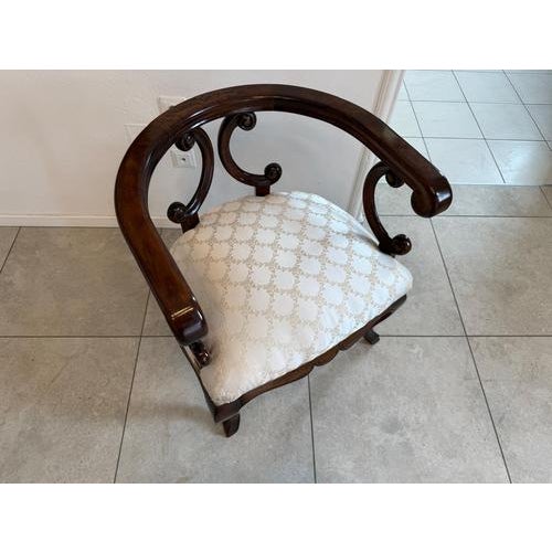 Biedermeier Armchair in Wood For Sale - Image 12 of 14
