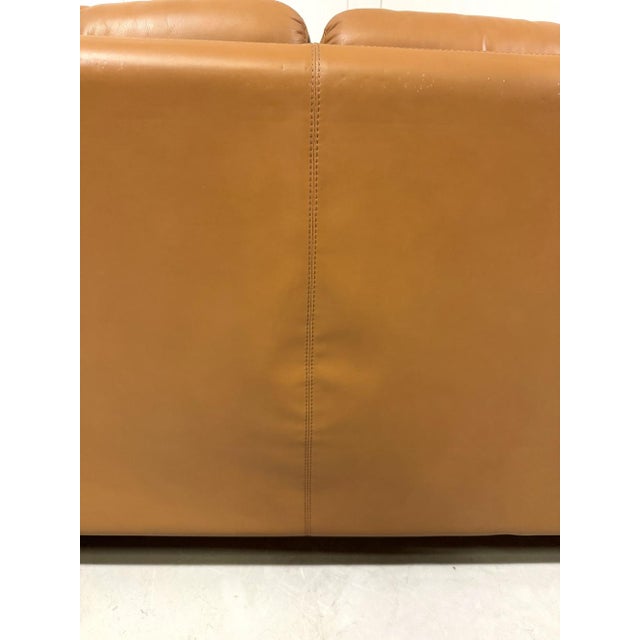 Leather Coronado Sofa by Tobia & Afra Scarpa for B&B, Italy, 1970s For Sale - Image 14 of 18