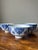 1980s Bombay Company Blue and White Footed Rice Bowls- Set of 3 For Sale - Image 4 of 7