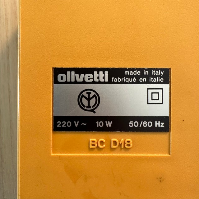 Goldenrod Divisumma by Mario Bellini for Olivetti, 1973 For Sale - Image 8 of 11
