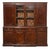 Vintage English Bookcase in Mahogany, 1950s For Sale