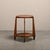 Art Deco Modernist side table, accent table, or plant table in Amsterdam School style, Netherlands, 1930s. Solid oak frame...