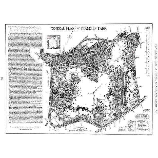 Paper "American Landscape Architecture" 1924 Elwood, P. H. Jr. For Sale - Image 7 of 15
