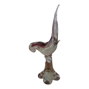 Mid-Century Attributed Murano Bird Figurine