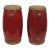 1950s Small Red Drums- a Pair For Sale