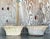 Traditional Vintage Regency Patinated Cement Planters - A Pair For Sale - Image 3 of 10