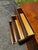 Wood Mid Century United Long Dresser and Tall Boy For Sale - Image 7 of 12